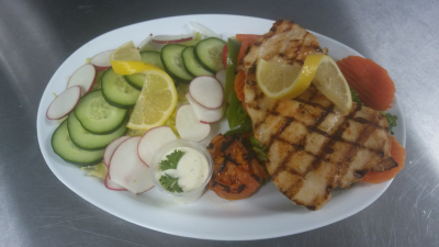 Healthy Grilled Chicken Platter Image