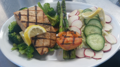 Healthy Grilled Salmon Image