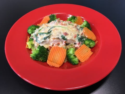 Creamy Garlic Chicken Image