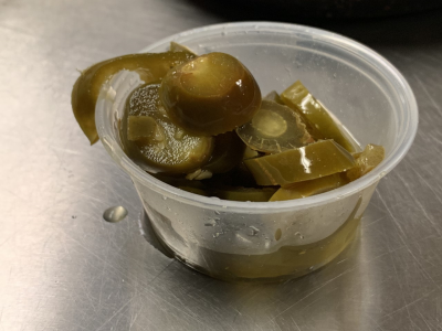 Cup of Jalapeños Image