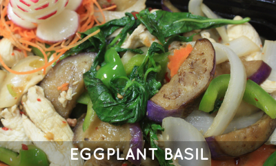 Eggplant Basil Image