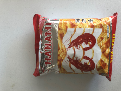 Hanami Toasted Prawn Crackers 3.52 Oz Image