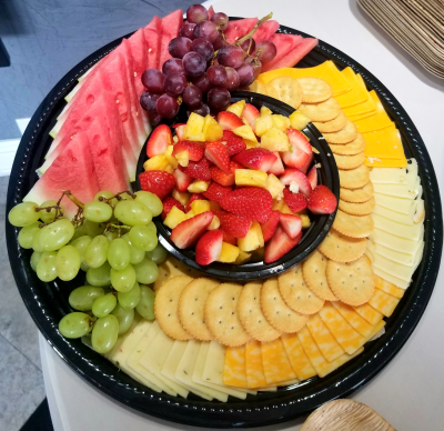 Classic Fruit & Cheese Platter Image