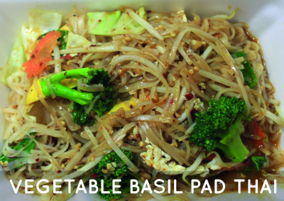 Vegetable Basil Pad Thai Image