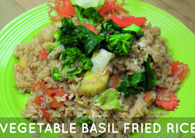 Vegetable Basil Fried Rice Image