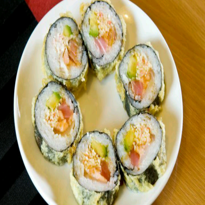 Sashimi Tempura Roll Image
