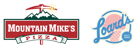 Mountain Mike's Pizza & Loard's Ice Creams logo
