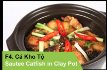 F4. Ca Kho To/Sautee Catfish in Clay Pot Image