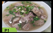 P1. Pho Duoi Bo/OXTAIL, FLANK, RARE-STEAK Image