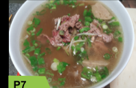 P7. Pho Tai Bo Vien/Rare-steak, meatball Phở Image