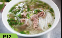 P12. Pho Tai/Rare-steak Pho Image