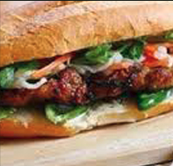 K5. Banh Mi Thit Nuong/Grilled Pork Sandwich Image