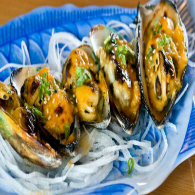 Baked Green Mussels Image