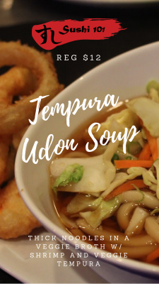 Tempura Udon (Soup) Image