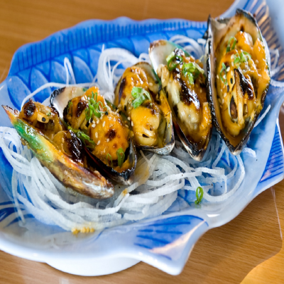 Baked Mussel (5 Pieces) Image