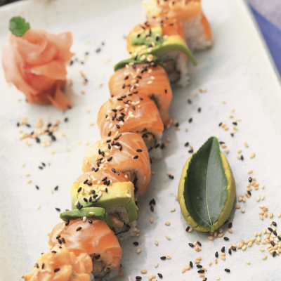 Salmon & Scallop Roll Image