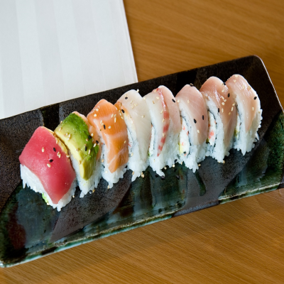 Crunch Rainbow Roll Image