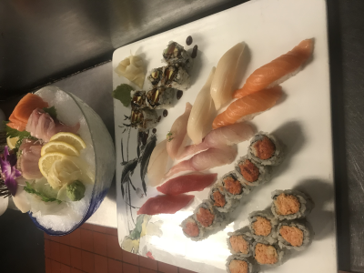 SUSHI AND SASHIMI Image