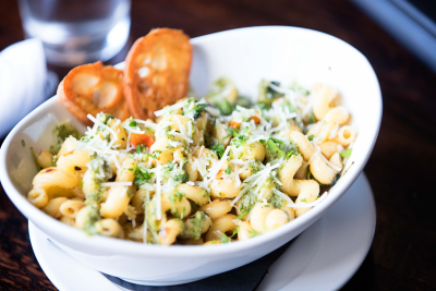 Herbed Mushroom Cavatappi Image