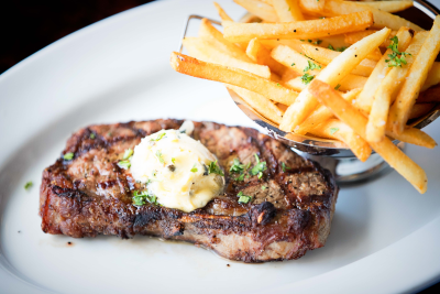 12 oz. Strip Steak Frites Image