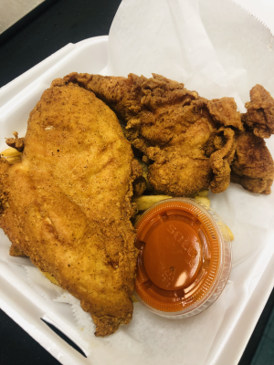 2 Chicken Breast & Fries Image