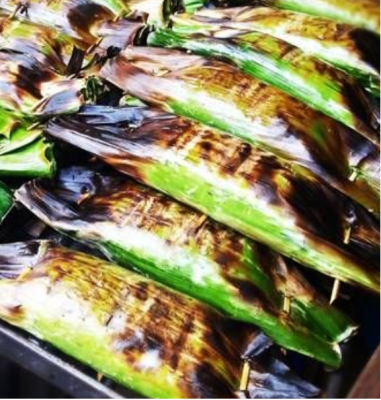 Grilled Coconut Sticky Rice (2) Image