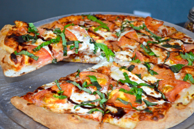 Black Truffle Burrata Pizza Image