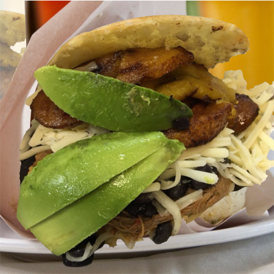 Arepa De Pabellon Image