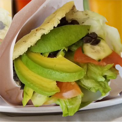 Arepa Vegetariana Image