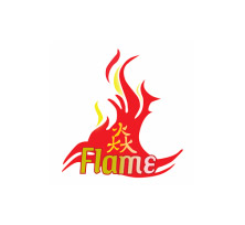 Flame Hot Pot and Sushi logo