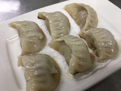 A8. Pan Fried Dumplings (6) 鍋貼 Image