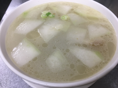 E3. Slated Pork Soup with Winter Melon 鹹肉冬瓜湯 Image