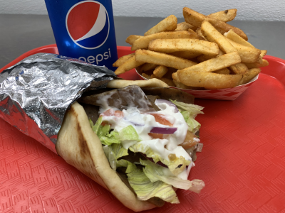 Beef Gyro Combo Image
