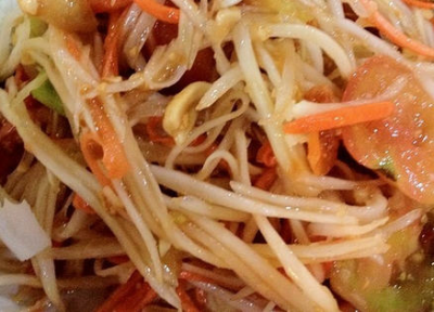 Papaya Salad (No Fish Sauce) Image