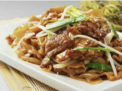 Beef Flat Noodles (Cantonese Style) Image