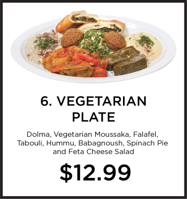 6. Vegetarian Plate Image