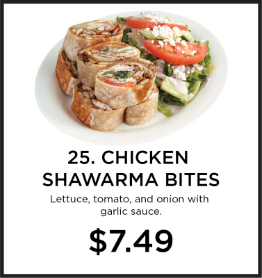 25. Chicken Shawarma Bites Image