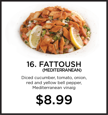 16. Fattoush (Mediterranean) Image