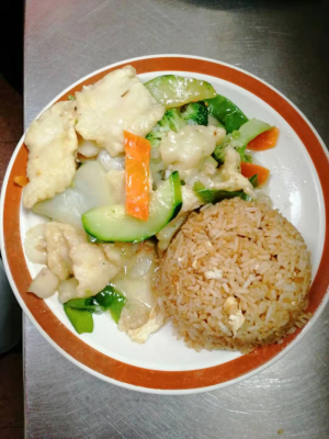 L24. Fish Fillet with Vegetables Image