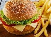 a# American Chicken Cheese Sandwich Image