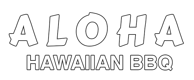 Aloha Hawaiian BBQ logo