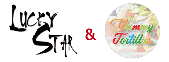 Lucky Star & Yummy Tortillas logo