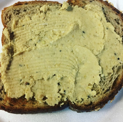 Hummus Toast Image