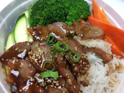 Barbeque Pork Rice Bowl Image