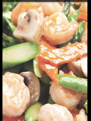 Shrimp with Asparagus Image