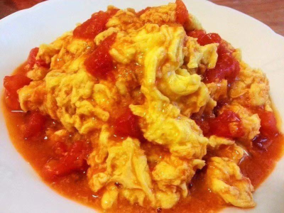 Scrambled Eggs with Tomato 番茄炒蛋 Image