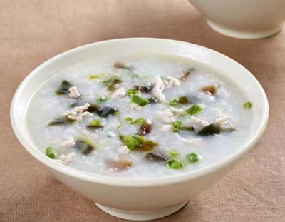 Preserved Duck Egg with Pork Rice Soup 皮蛋瘦肉粥 Image