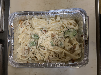 Chicken & Broccoli Alfredo Pasta Image