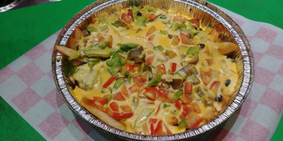 Vegan Ginger Chili Cheese Fries Image