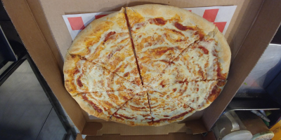 Vegan Plain Cheese Pizza Image